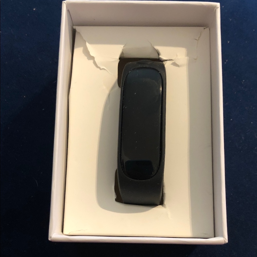 Black Smart Fitness Band with Touchscreen - Unbranded